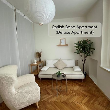 פראג Urban Retreat I Modern Boho Apartments In Lovely Letna District - 10 Minutes From Old Town מראה חיצוני תמונה
